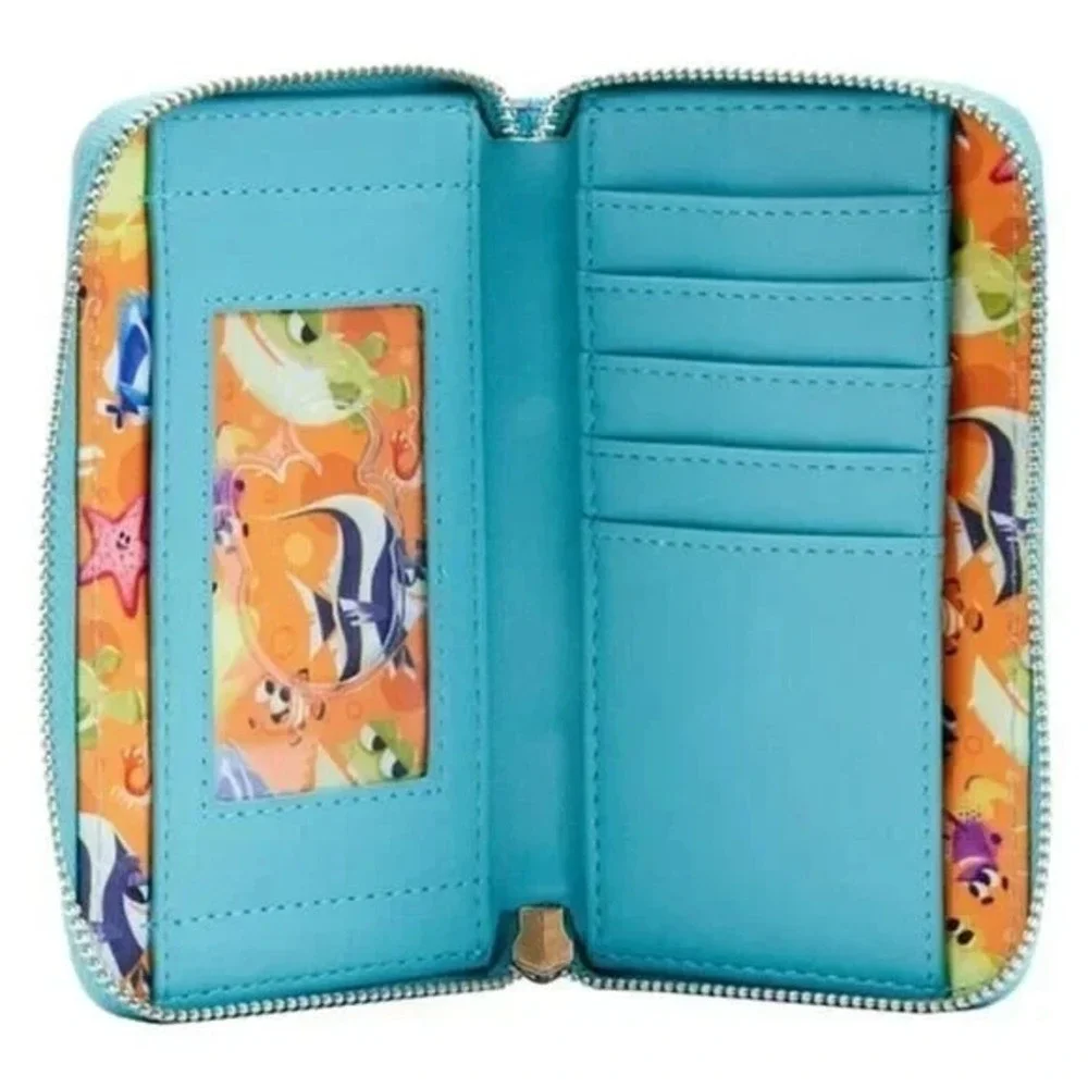 Loungefly Disney‎ Pixar Finding Nemo Fish Tank Zip Around Wallet